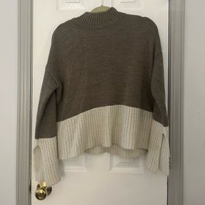 High neck sweater! Adorable fit